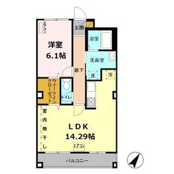 カーサコート熊谷（熊谷市広瀬）の物件間取画像